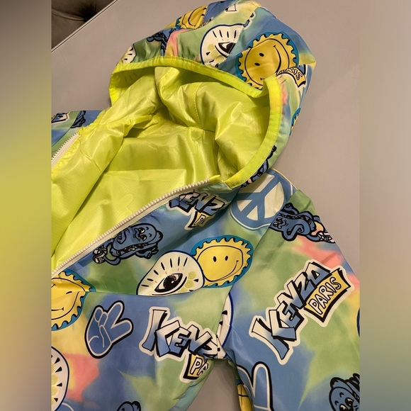 Kenzo kids hooded jacket, new - Picture 5 of 9